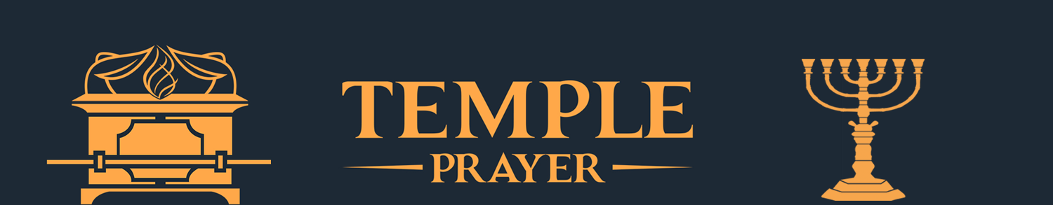 Temple Prayer — Ark of the Covenant and Lampstand